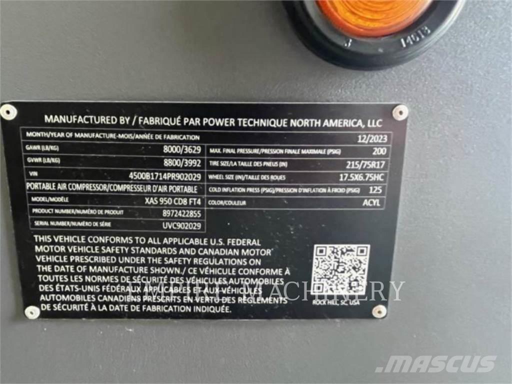 Atlas Copco XAS950CD Компресори