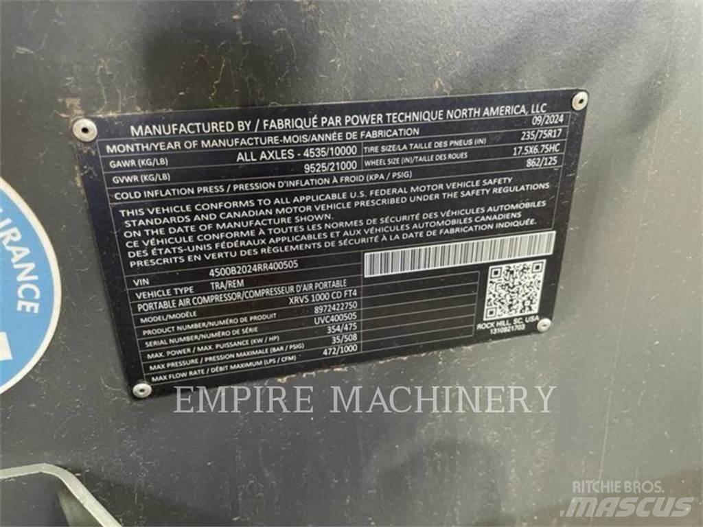 Atlas Copco XRVS1000CD Компресори