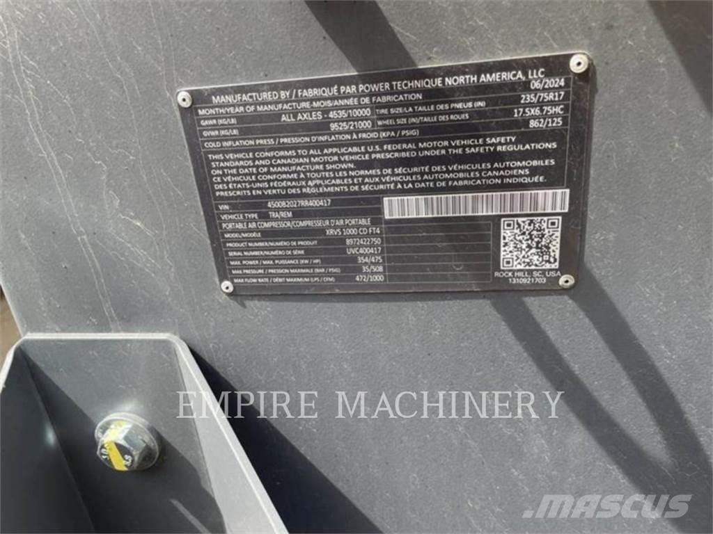 Atlas Copco XRVS1000CD Компресори