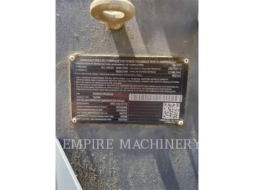 Atlas Copco XRVS1550CD Компресори