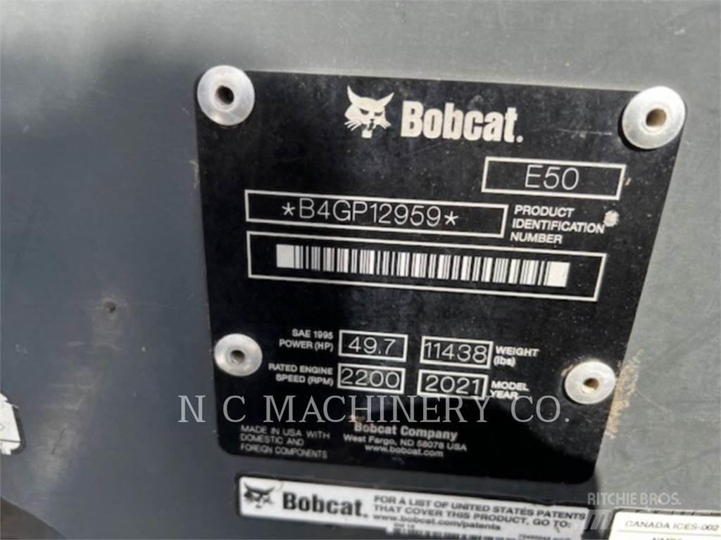 Bobcat E50 Гусеничні екскаватори