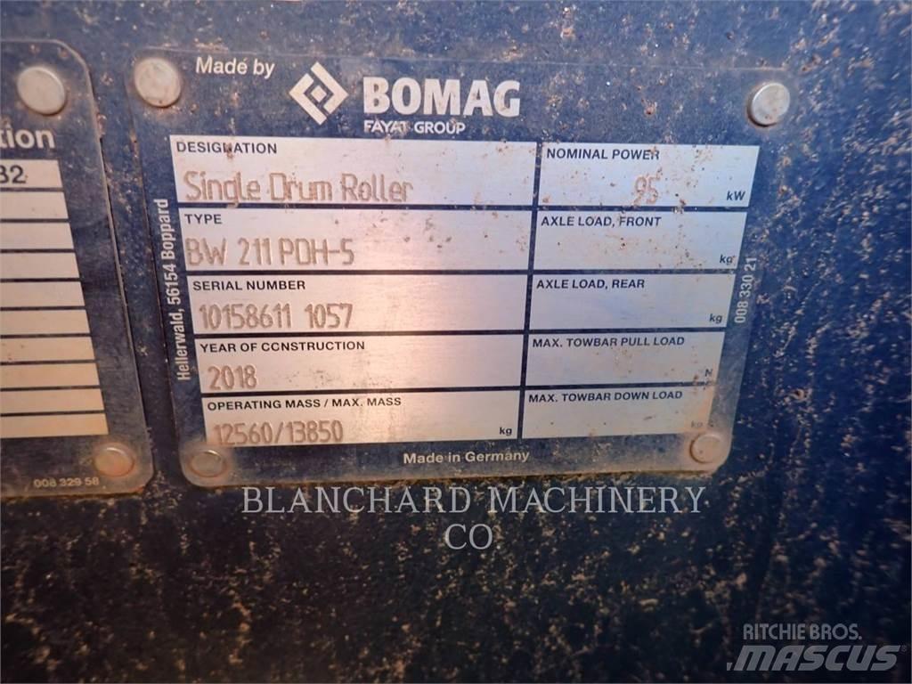 Bomag BW211PHD-5 Ущільнювачі грунту