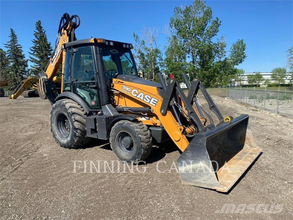 CASE 590 SN Екскаватори-навантажувачі