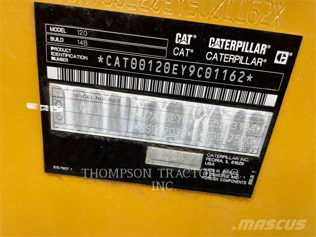 CAT 120 Грейдери