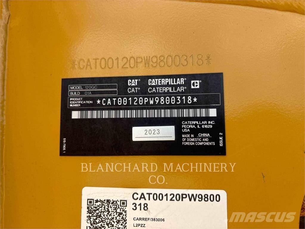 CAT 120-01GC Грейдери