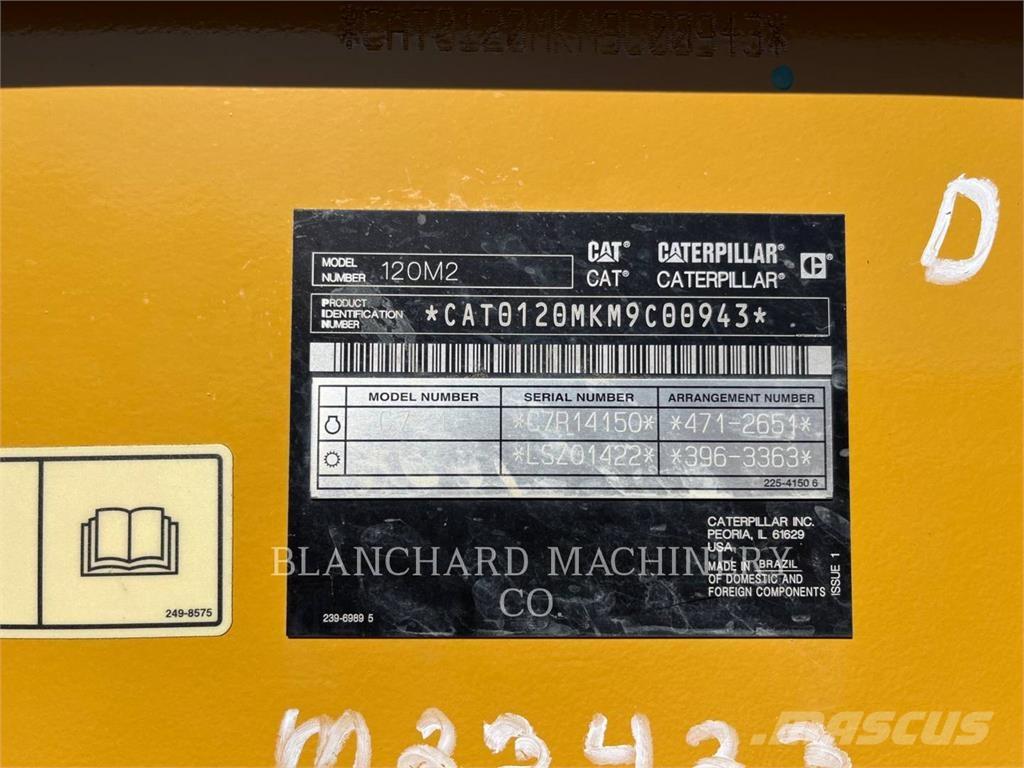 CAT 120M2 Грейдери