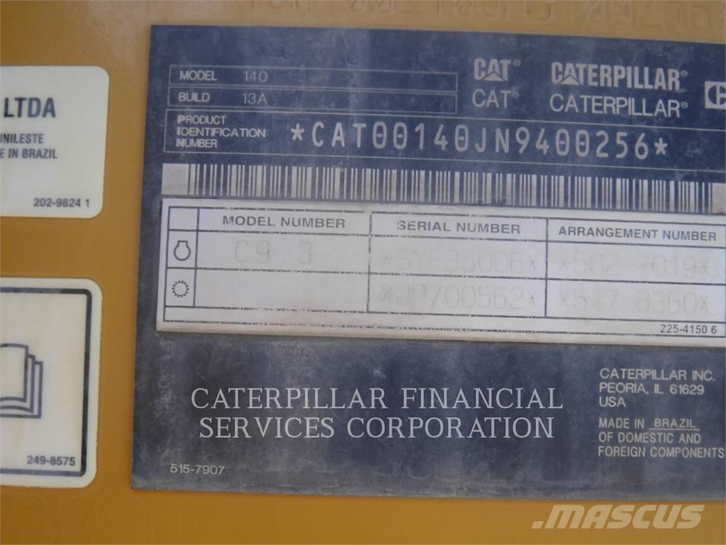 CAT 140-13 Грейдери