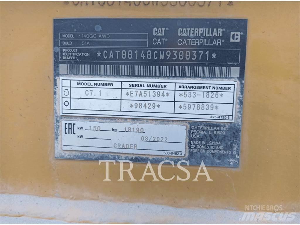 CAT 140 GC Грейдери