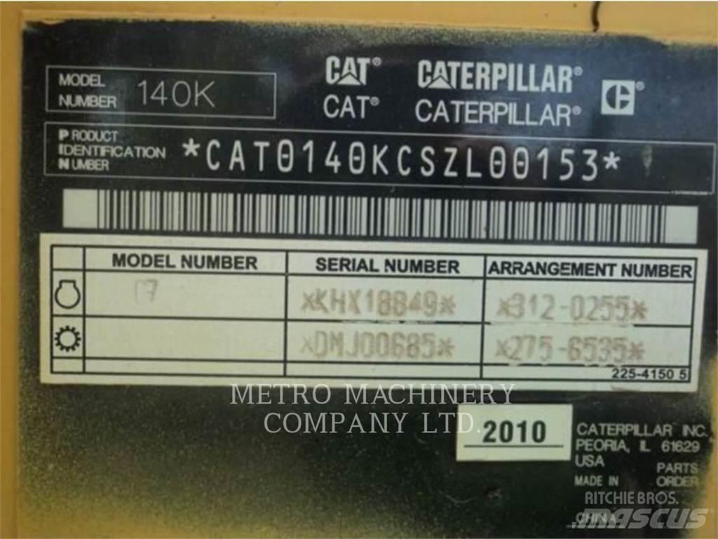 CAT 140K Грейдери
