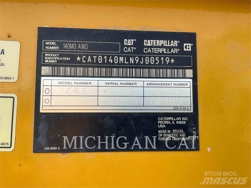 CAT 140M3 AWD Грейдери