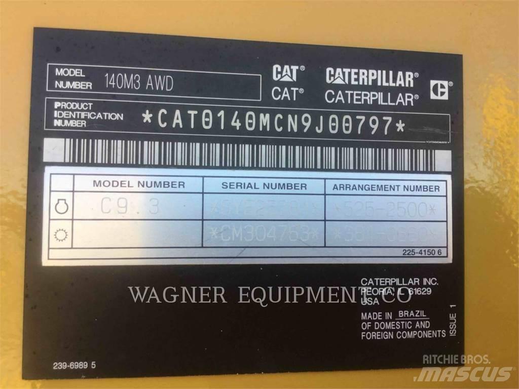 CAT 140M3 AWD Грейдери