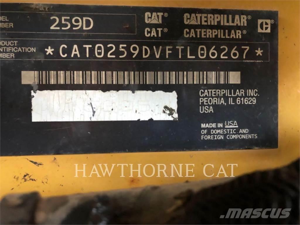 CAT 259D Гусеничні вантажники