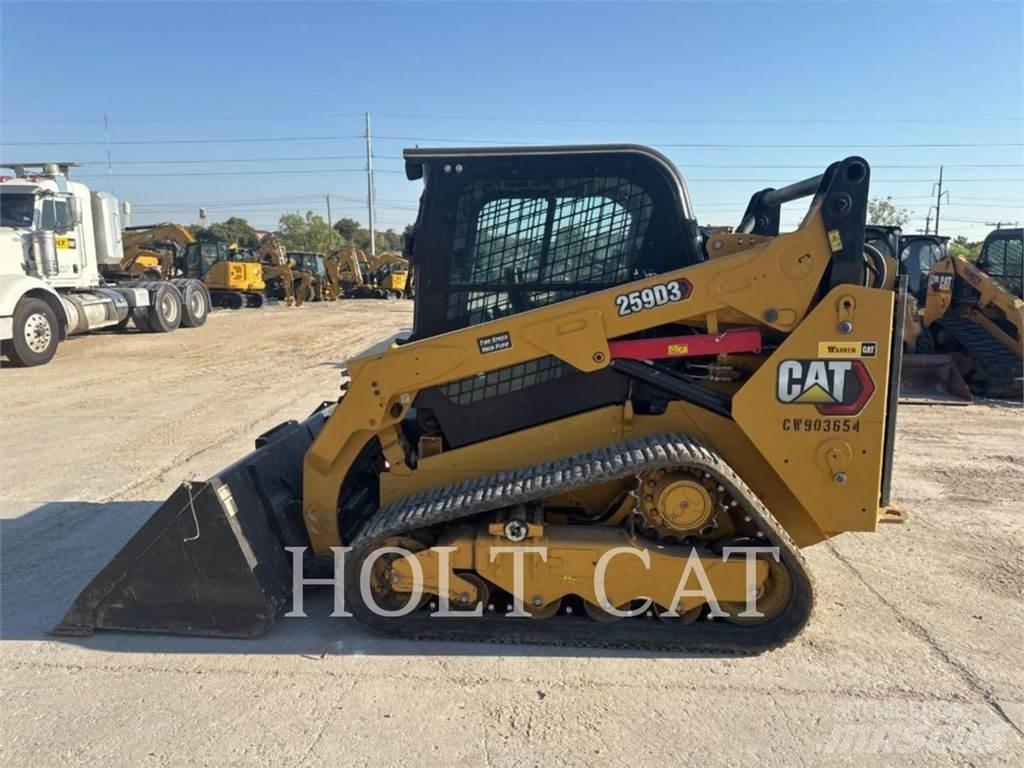 CAT 259D Гусеничні вантажники