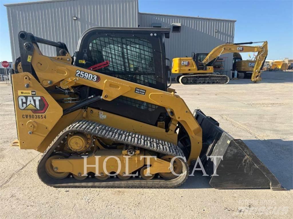 CAT 259D Гусеничні вантажники