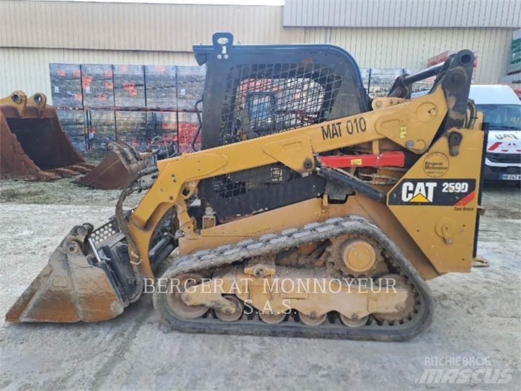 CAT 259D Гусеничні вантажники