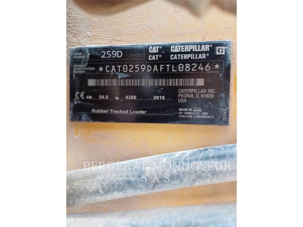 CAT 259D Гусеничні вантажники