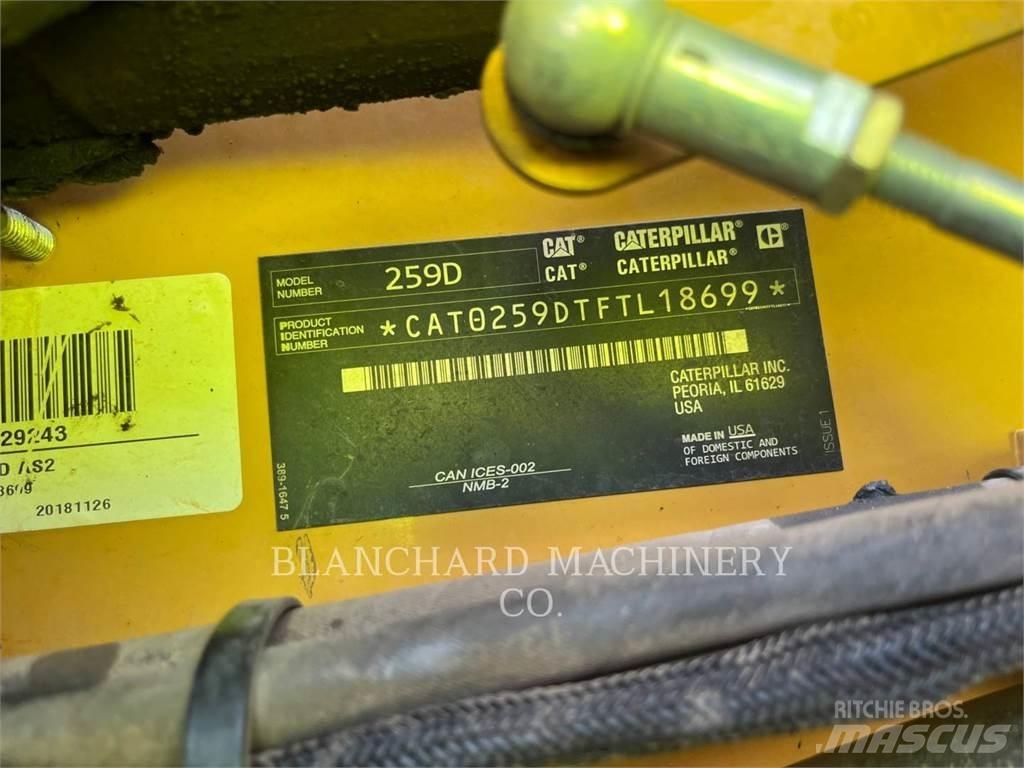 CAT 259D Гусеничні вантажники