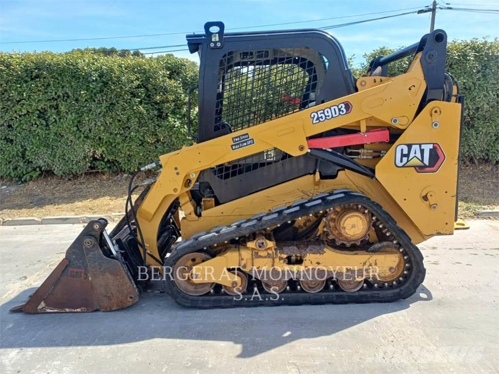 CAT 259D Гусеничні вантажники