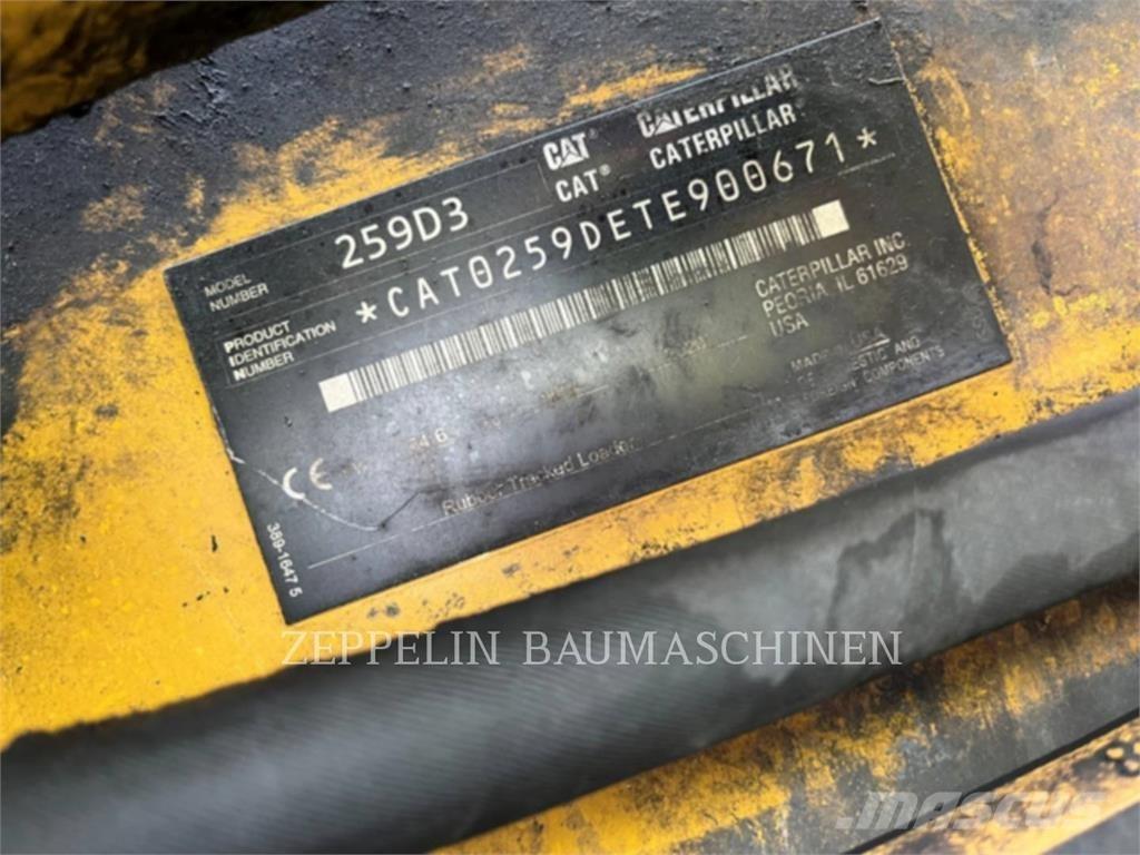 CAT 259D Міні-навантажувачі