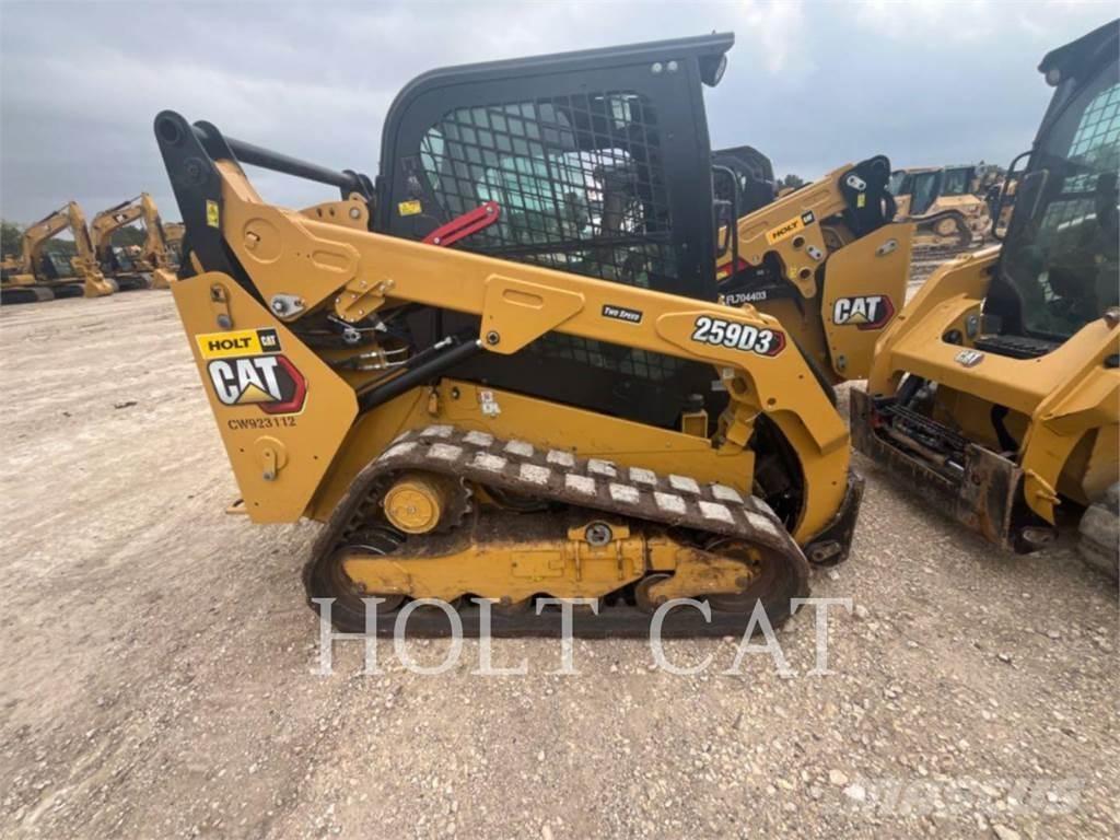 CAT 259D CAB Міні-навантажувачі