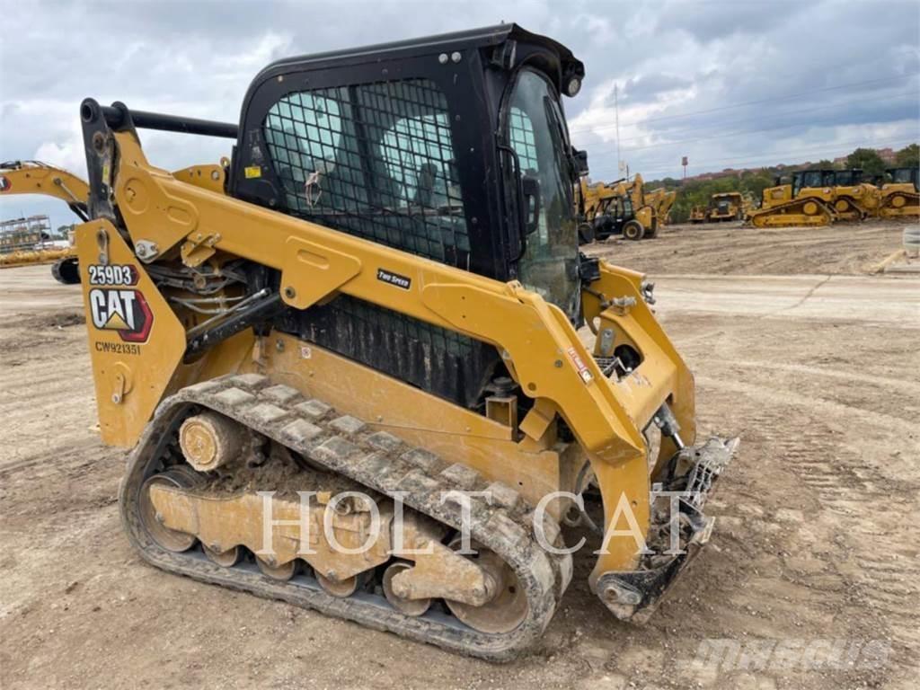 CAT 259D CAB Міні-навантажувачі