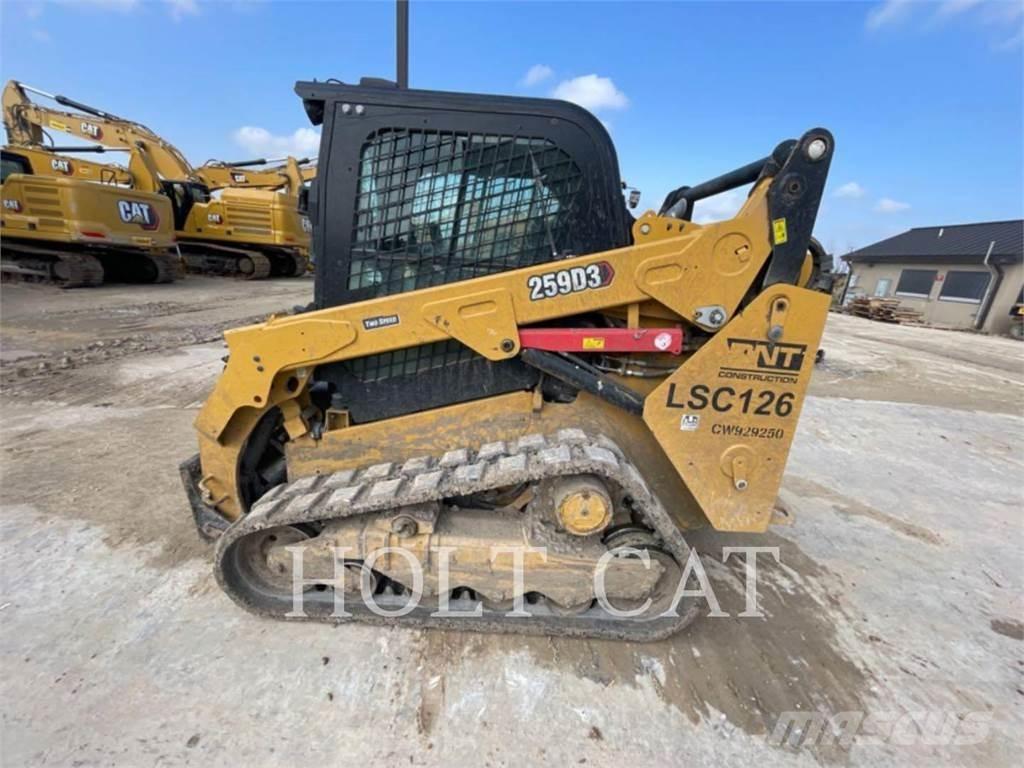 CAT 259D CAB Міні-навантажувачі