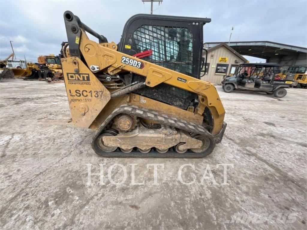 CAT 259D CAB Міні-навантажувачі