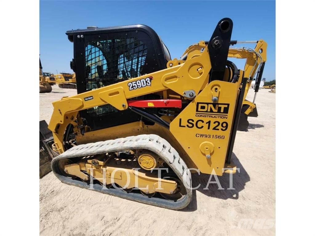 CAT 259D CAB Міні-навантажувачі
