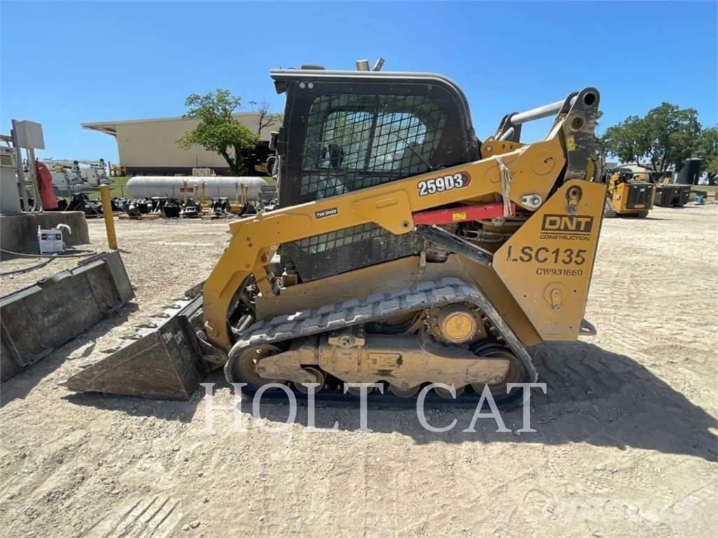 CAT 259D CAB Міні-навантажувачі