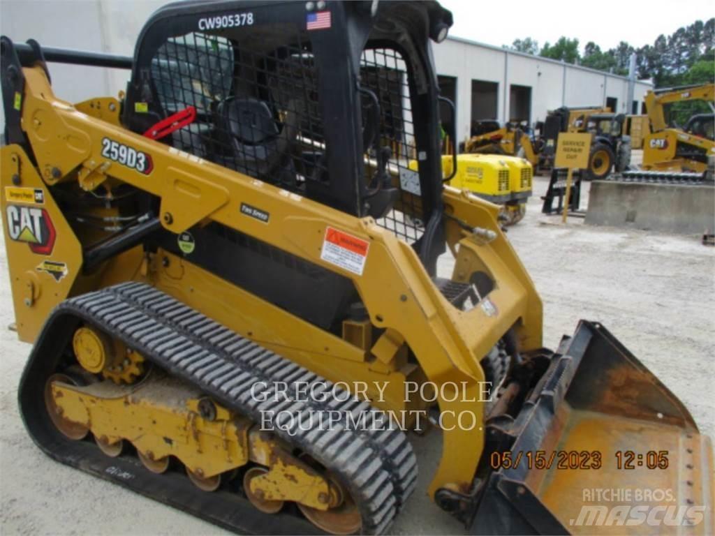 CAT 259D3 Гусеничні вантажники