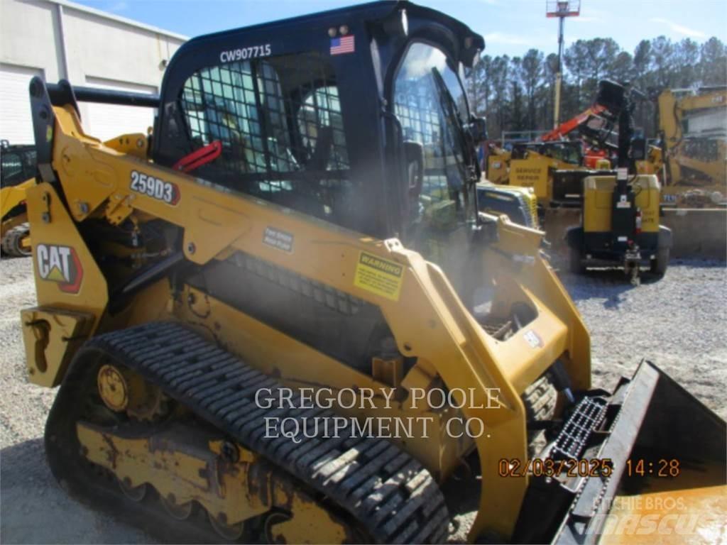 CAT 259D3 Гусеничні вантажники