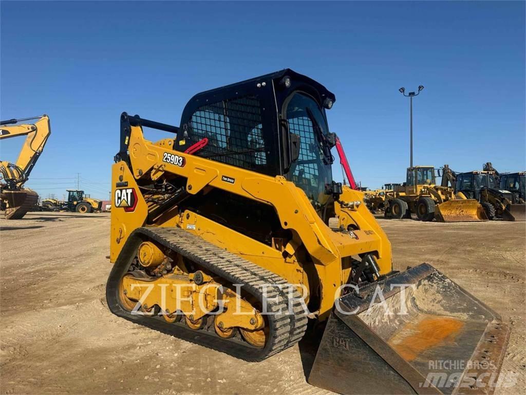CAT 259D3 Гусеничні вантажники