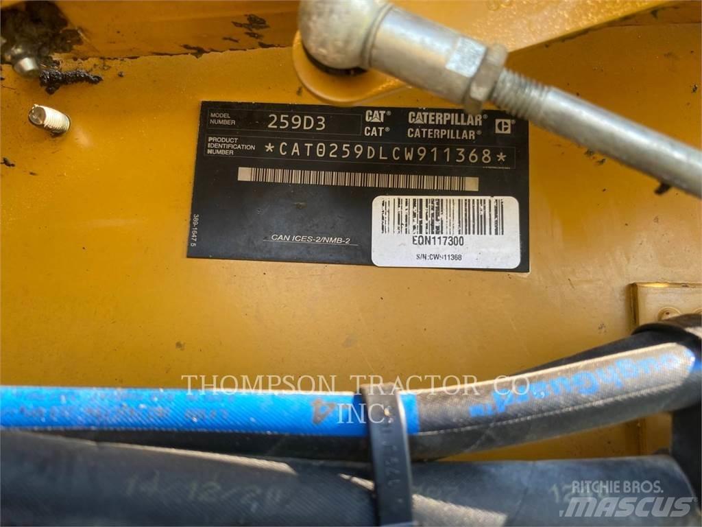 CAT 259D3 Гусеничні вантажники