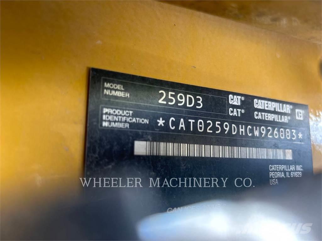 CAT 259D3 C3H2 Гусеничні вантажники