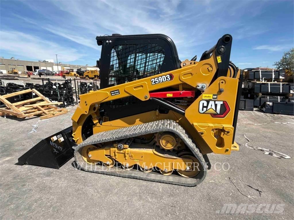 CAT 259D3 C3HF Гусеничні вантажники