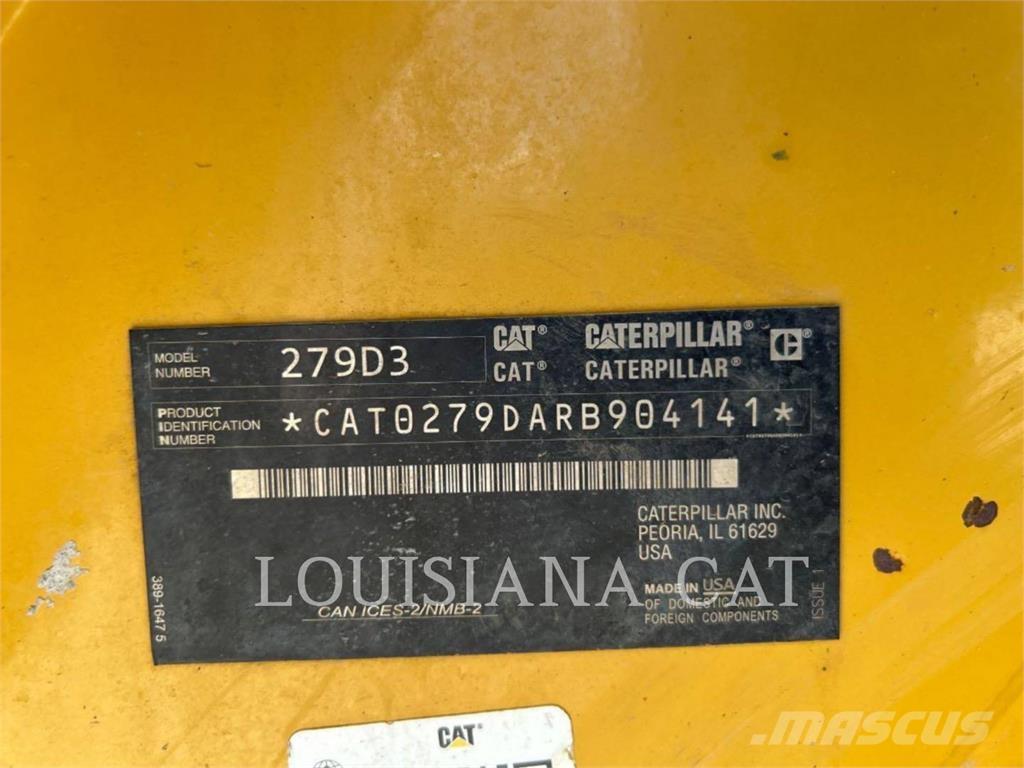 CAT 279D3 Міні-навантажувачі