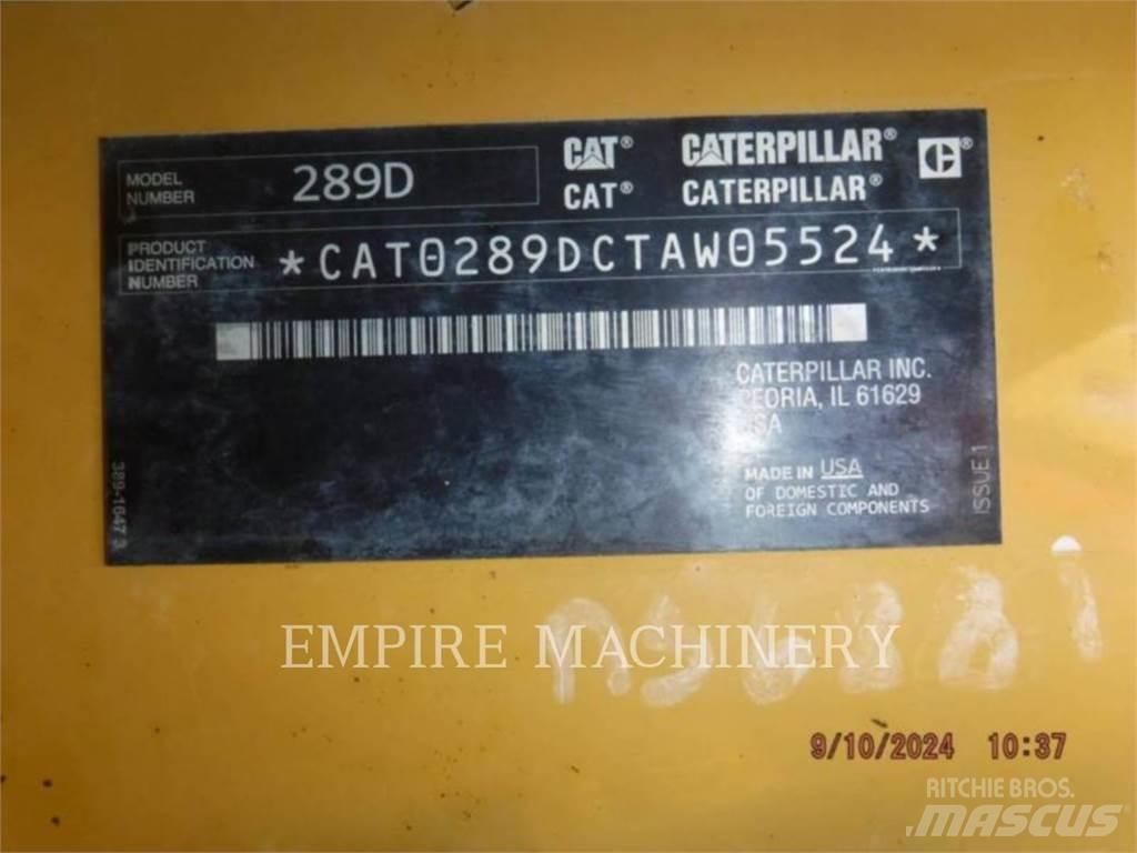 CAT 289D Міні-навантажувачі