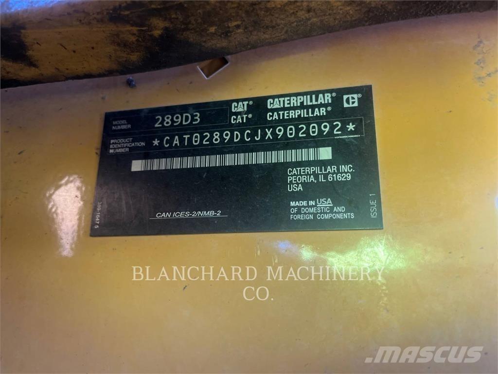 CAT 289D3 Гусеничні вантажники