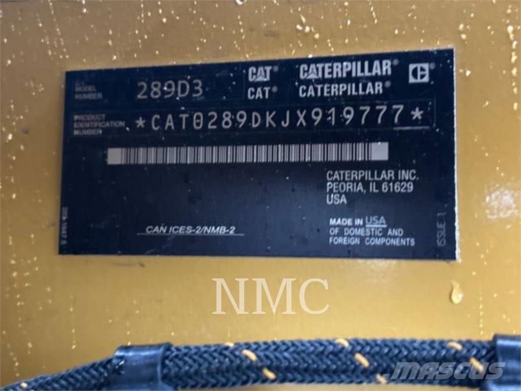 CAT 289D3 Гусеничні вантажники