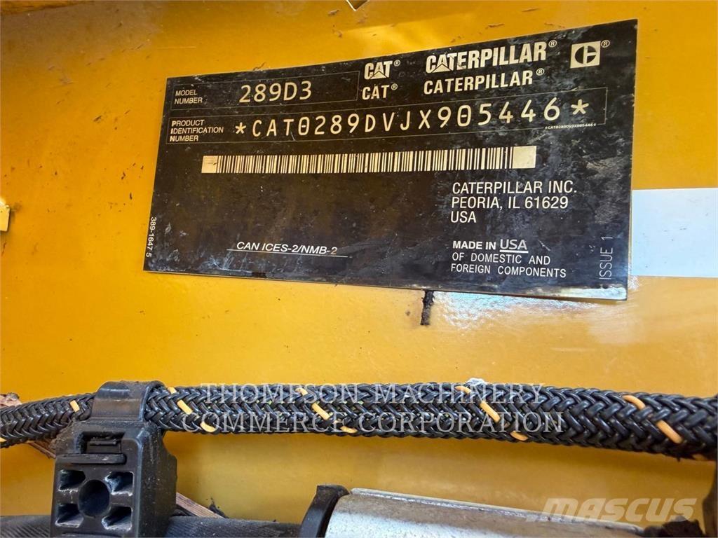 CAT 289D3 Гусеничні вантажники