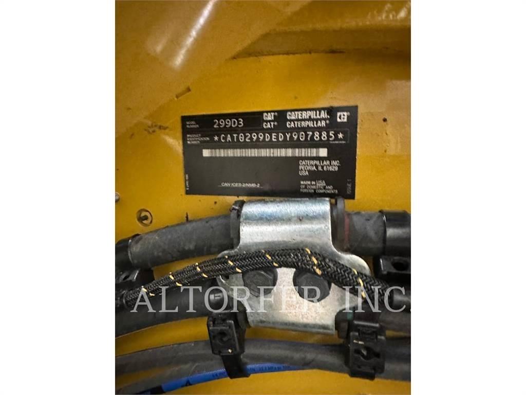 CAT 299D3 Асфальтовкладачі