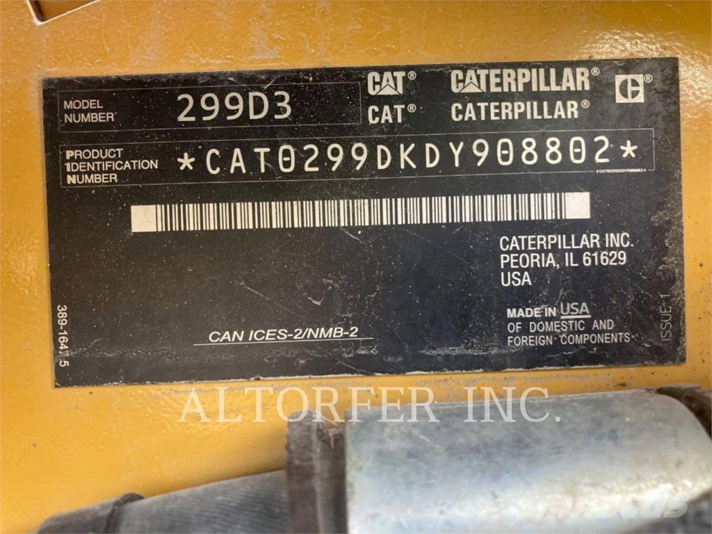 CAT 299D3 Міні-навантажувачі