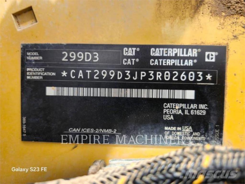 CAT 299D3XPSCA Міні-навантажувачі