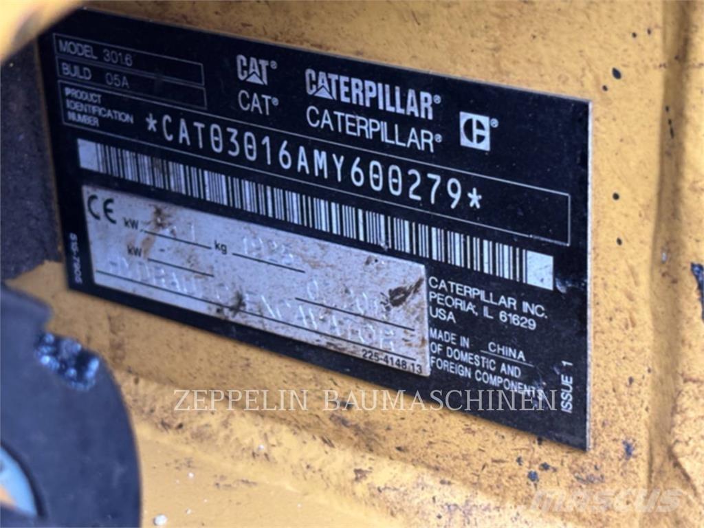 CAT 301.6-05A Гусеничні екскаватори