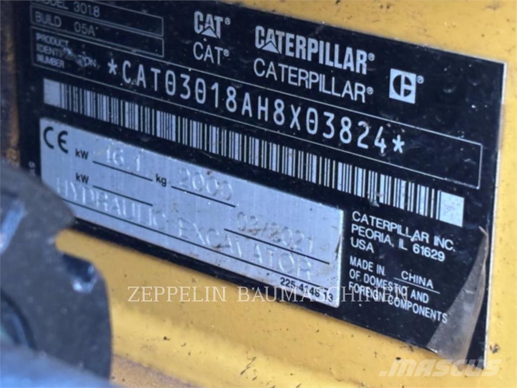 CAT 301.8-05A Гусеничні екскаватори