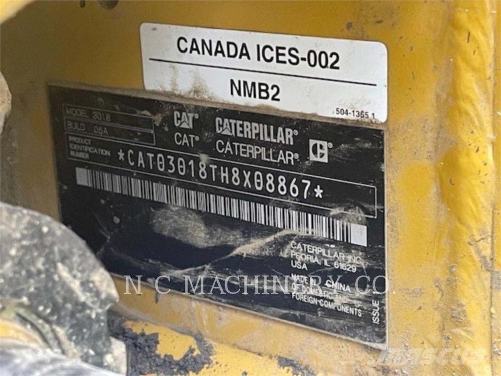 CAT 301.8 CRCB Гусеничні екскаватори