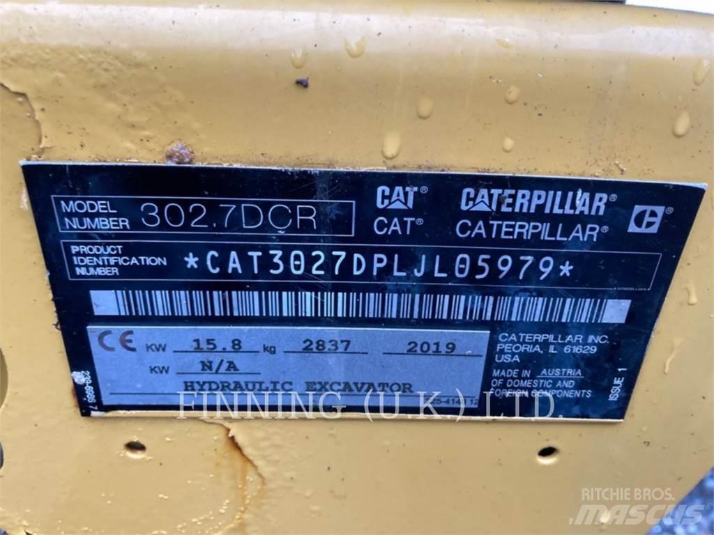 CAT 302.7D CAB Гусеничні екскаватори