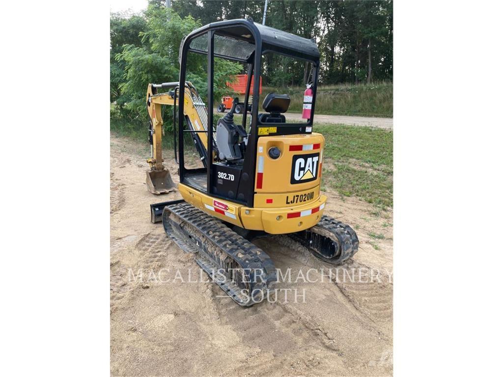 CAT 302.7DCR Гусеничні екскаватори