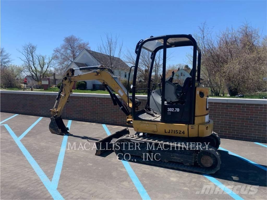CAT 302.7DCR Гусеничні екскаватори