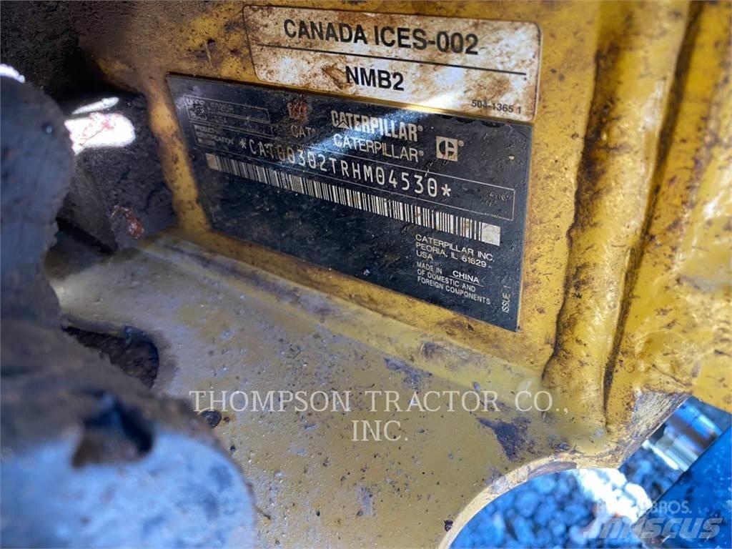 CAT 302CR Гусеничні екскаватори